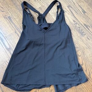 Lululemon Sheer tank and bra combination